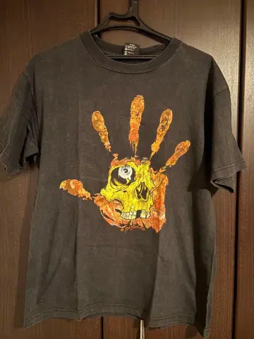 PUSHEAD hand of fear 티셔츠 M 사이즈 빈티지
