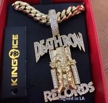 KING ICE DEATHROW RECORDS 목걸이