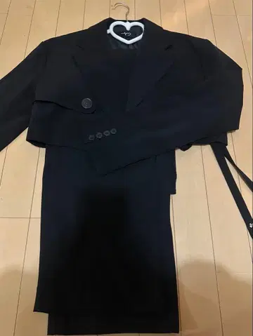 RINNU 자켓 팬츠 셋업 (블랙)