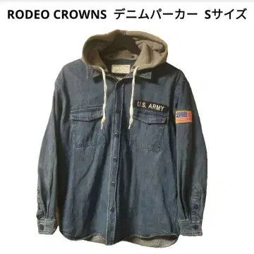 RODEO CROWNS 데님 후드티 S 사이즈