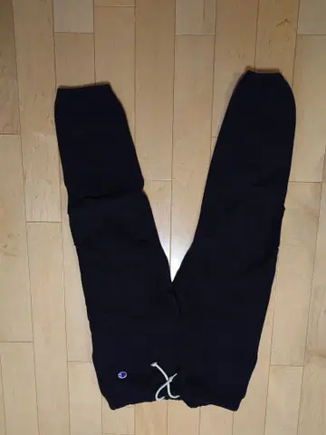 챔피온 블랙 조거 팬츠