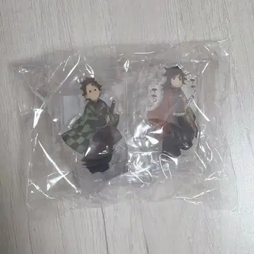 귀멸의 칼날 무한성편 카마도 탄지로 토미오카 기유 테치테치 스탠드 세트