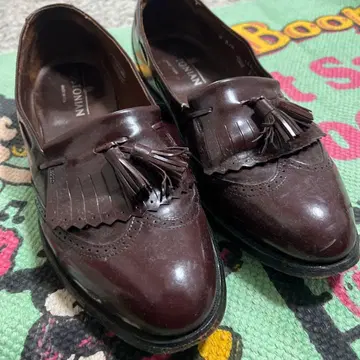 USA 제 BOSTONIAN 가죽 태슬 로퍼 9D 보스토니안