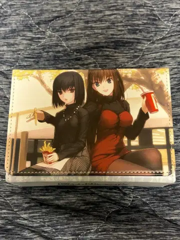 인조 가죽제 데크 케이스 W 마법사의 밤 아오자키 아오코 쿠온지 아리스