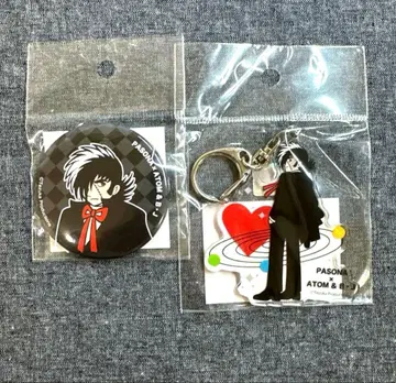 오사카 만박 한정판 파소나관 블랙 잭 캔뱃지 BJ 키링 미개봉 새상품