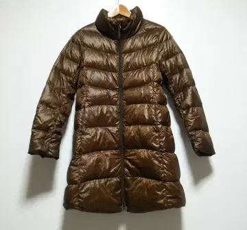 유니클로 가을/겨울 울트라 라이트 다운 코트 롱 다운 코트 여성용 L