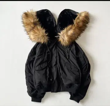 00s y2k 마우지 military N2B flight jacket