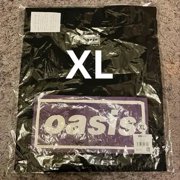oasis Fan Store 한정판 T셔츠 에도 보라색 XL 투어 T셔츠