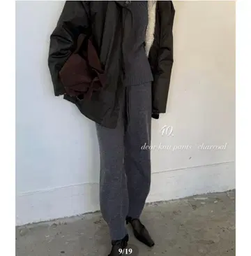 [ 새상품 ] mieajunar dear knit pants