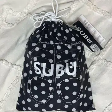 SUBU 스브 도트 슬리퍼 SIZE 0 미사용 새상품 미개봉