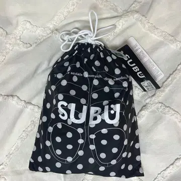 택 포함 미사용 새상품 도트 도트 SIZE 0 SUBU 스브 샌들