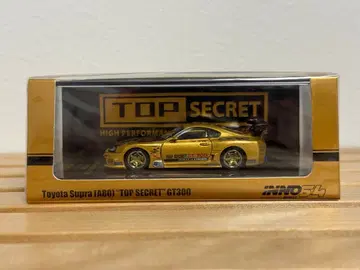 INNO64 1/64 토요타 수프라 (A80) GT300 골드