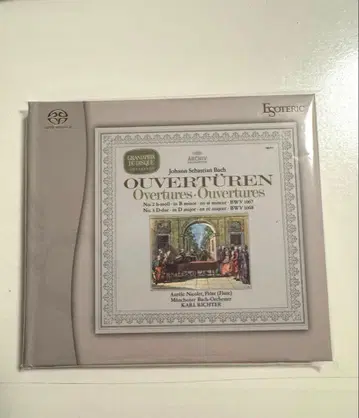 오비 일본 국내반 리히테르 / 바흐 : 관현악 모음곡 제2번, 3번