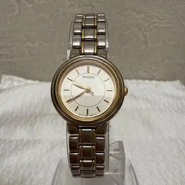 Avenue 아날로그 시계 실버/골드