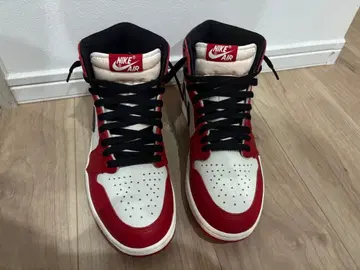 미사용품 에어 조던 1 시카고 로스트 앤 파운드