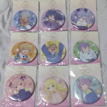 벨제바브 아가씨가 좋아하시는 대로. 캔뱃지 9점 일괄 세트 판매