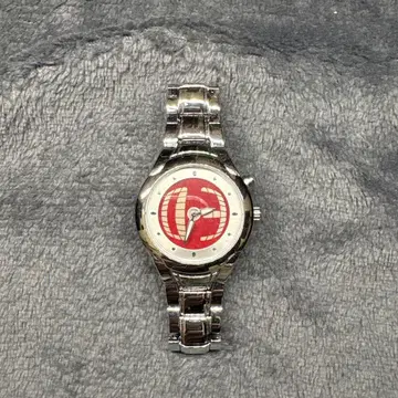 PINNACLE 켈슘 워치 레드/실버