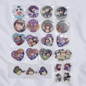 닌타마 캔뱃지 굿즈 모음