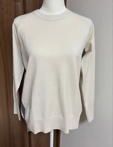 미사용 야마다야 YORT 사이드 라인 니트 백 롱