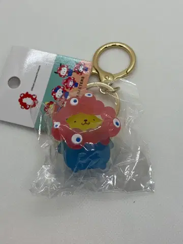 오사카 간사이 엑스포 산리오 미야쿠미야쿠 키링 클리어 폼폼푸딩