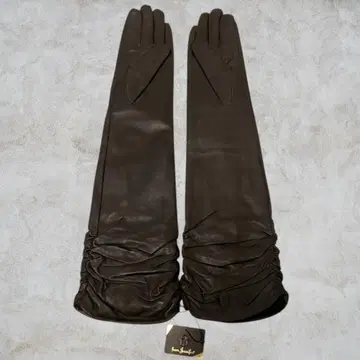 제니퍼 이탈리아 이탈리아 가죽 롱 그로브 브라운