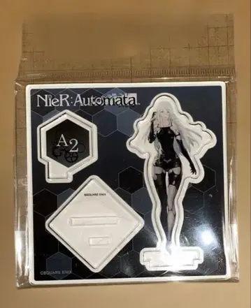 니어 오토마타 아크릴 피규어 A2 스퀘니 카페