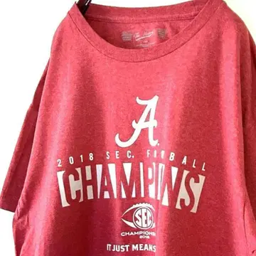 더 빅토리 A 챔피온즈 티셔츠 L 레드 빨간색 구제 의류