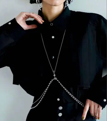 HARE 볼 체인 하네스 목걸이