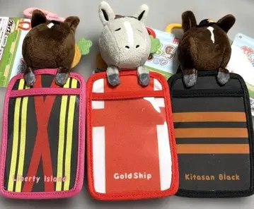꿈꾸는 명마 컬렉션 봉제 인형 패스 케이스