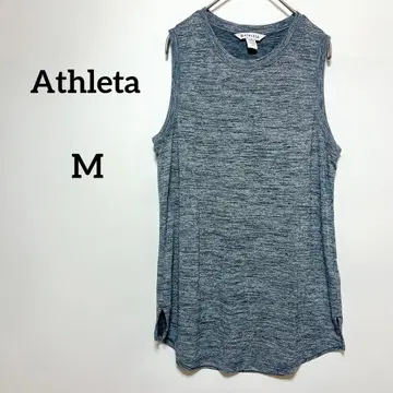 탱크탑 [ M ] 그레이 [ Athleta 브리저 탱크 ] 경량