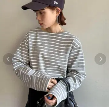 DISCOAT 바스크 보더 롱 슬리브