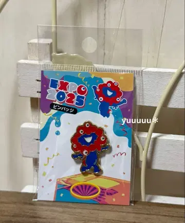 미야쿠미야쿠 핀 배지 달리기 만박 EXPO2025 새상품