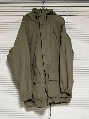 Orvis 후드 부착 모즈 코트 XXL 올리브 그린