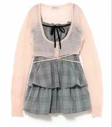 BUBBLES 코켓 티어드 원피스