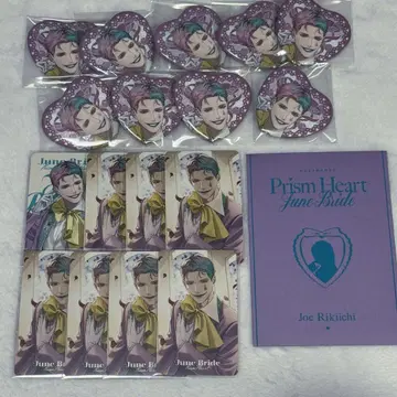 죠죠 죠죠 캔뱃지 Prism Heart June Bride