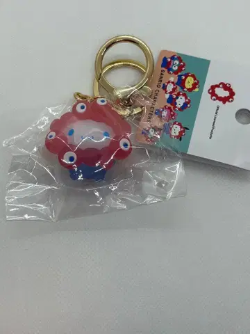 오사카 간사이 엑스포 산리오 미야쿠미야쿠 키링 클리어 시나모롤