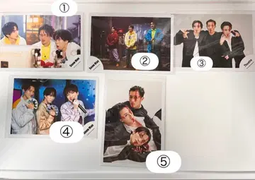 이와모토 테루 & 후카사와 타츠야 & 미야타테 료타 사진 세트