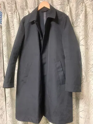 블랙 스텐카라 코트 ( L )