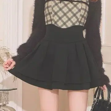 미셸 마카롱 michellMacaron 슬림 레그 스커트 S 사이즈