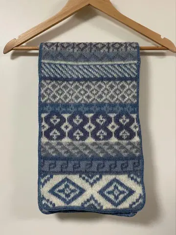 ICEWEAR 올 패턴 페어아일 노르딕 머플러