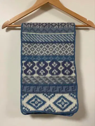 ICEWEAR 올 패턴 페어아일 노르딕 머플러