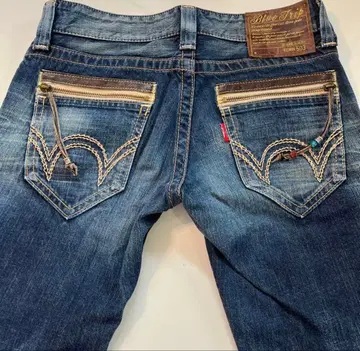 EDWIN 503 다크 블루 데님 팬츠