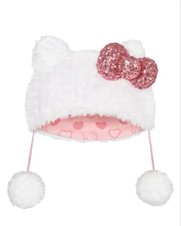 헬로키티 폼폼 포함 햇 유니버셜