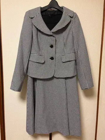 졸업식 입학식 Creative Symphony 체크 무늬 수트