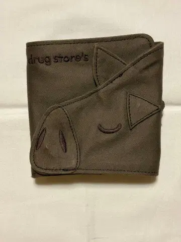 drug store's 3단 폴더형 지갑 돼지 디자인