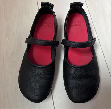 Camper 블랙 플랫슈즈 35