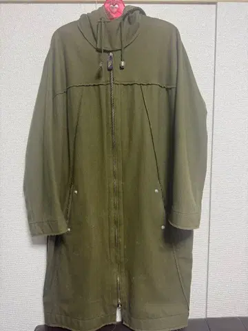 초레어 W&LT 멜톤 울 롱 코트