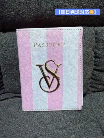 빅토리아 시크릿 여권 케이스 핑크 스트라이프