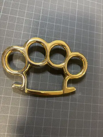 메리켄 골드 너클 디자인 벨트 버클