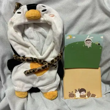2PM 준호 20cm 인형 의류 & 메모 용지